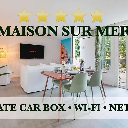 Maison Sur Mer - Garage & Jardin Prive Roquebrune-Cap-Martin Exterior photo