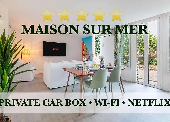 Maison Sur Mer - Garage & Jardin Prive